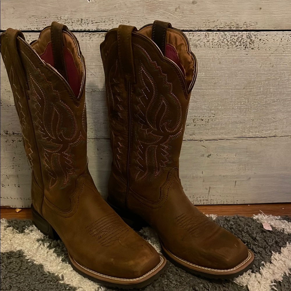 Brown Western Cowboy Boots